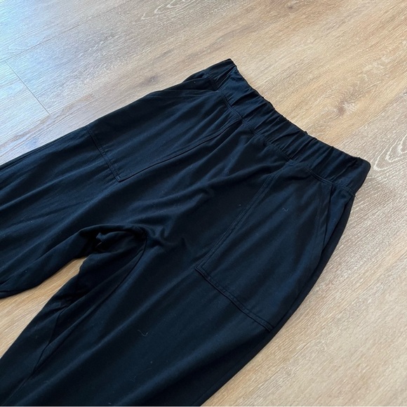 Lunya Black Harem Casual Joggers Pants - Picture 3 of 7